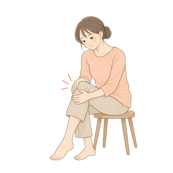 膝や肘などの関節の痛み